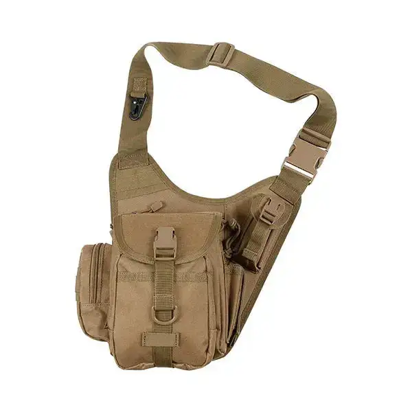Schulter-Umhängetasche coyote tan