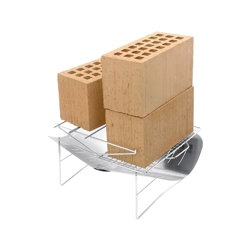 Grillschale 498 mit Spieß und Grillrost