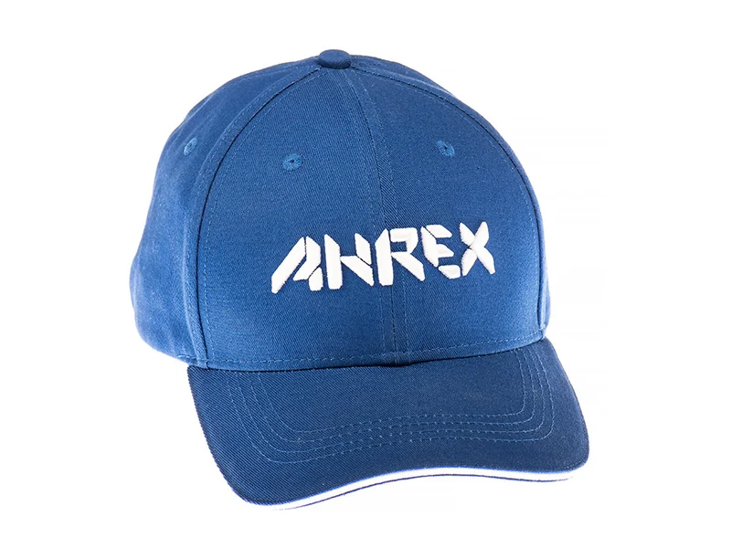 AHREX Fettschrift-Kapitälchen – Weiß auf Blau