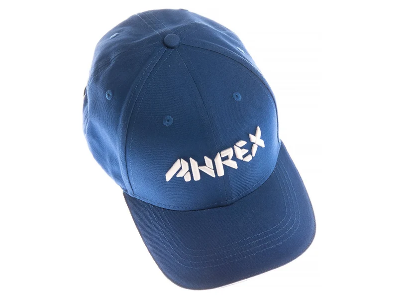 AHREX Fettschrift-Kapitälchen – Weiß auf Blau
