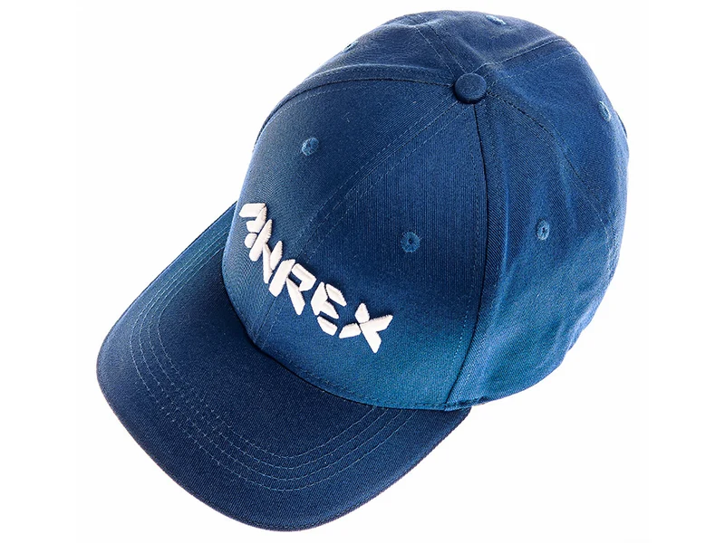 AHREX Fettschrift-Kapitälchen – Weiß auf Blau