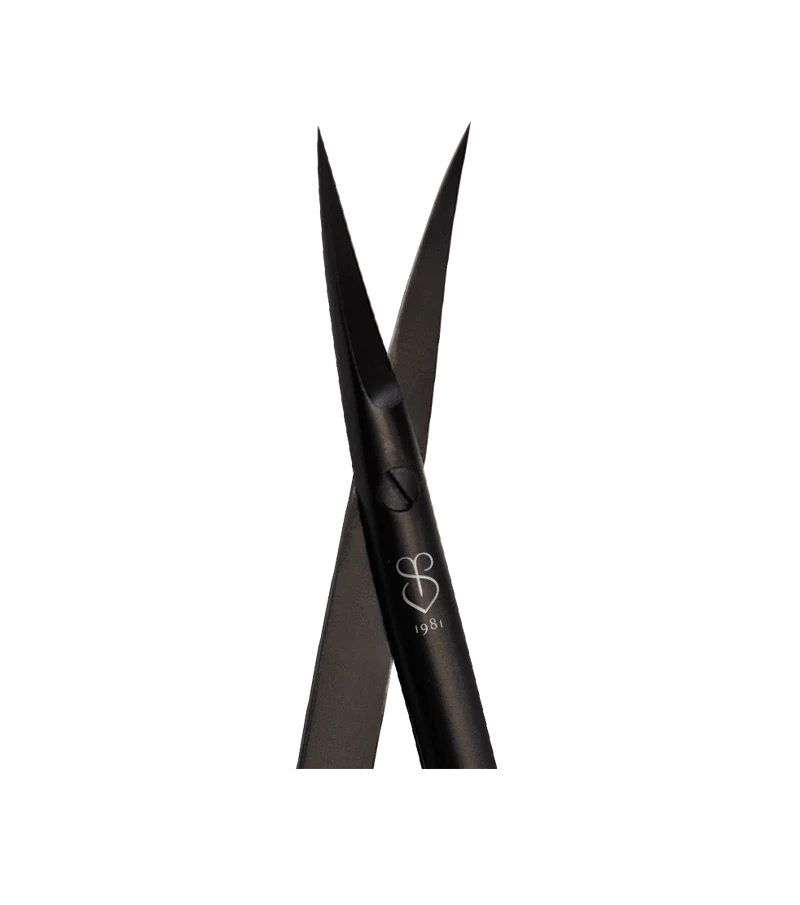 Renommierte CS8-Schere – Schwarz, 9 cm, gerade
