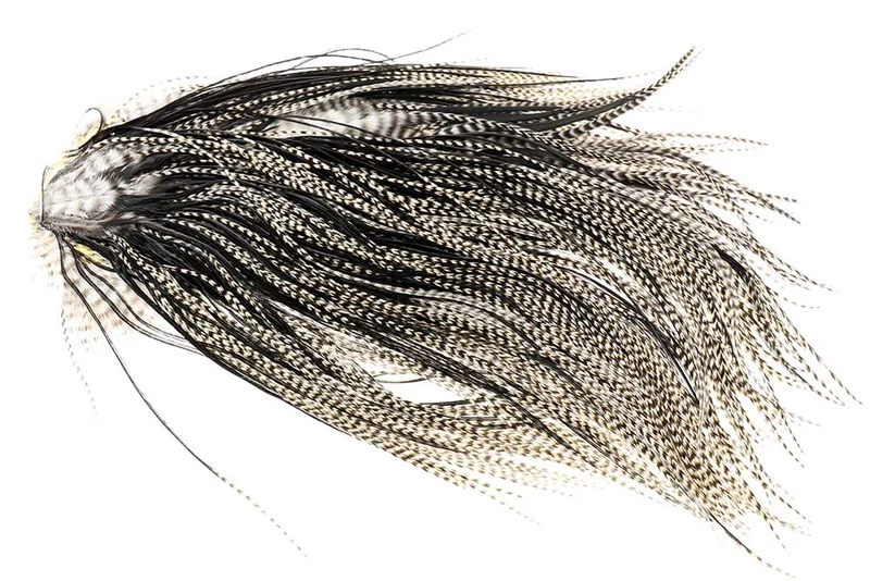 (Bronze-Qualität) Whiting Red Label Sattel - Grizzly-Variante