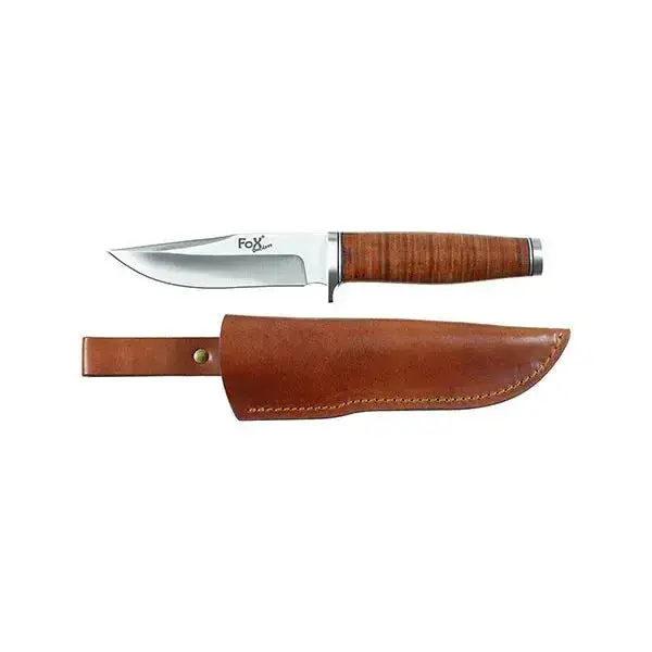 Fahrtenmesser Ranger 11 mit Ledergriff und Scheide