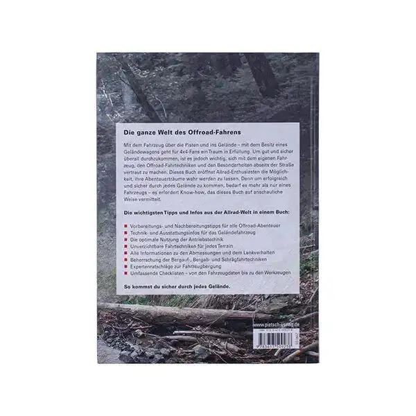 Buch Driving off the Road. — Wie du richtig im Gelände fährst.