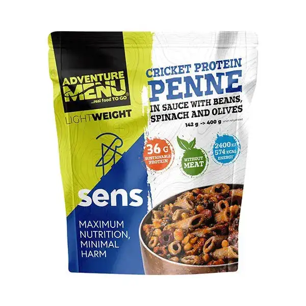 SENS Grillen Protein Penne in Sauce mit Bohnen