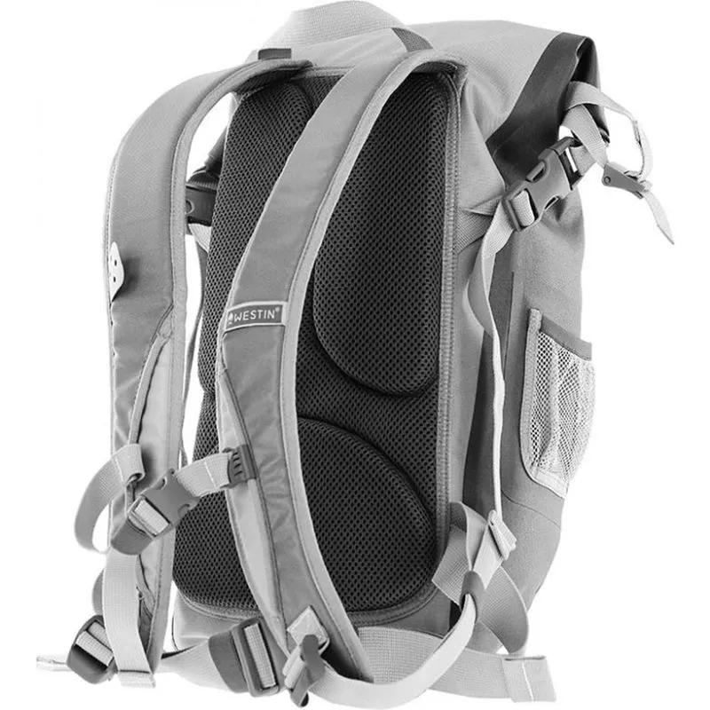 W6 Roll-Top Backpack Silver/ Grey / 25 L