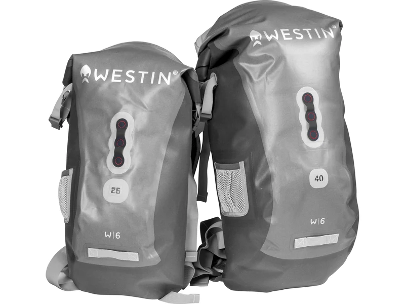 W6 Roll-Top Backpack Silver/ Grey / 25 L