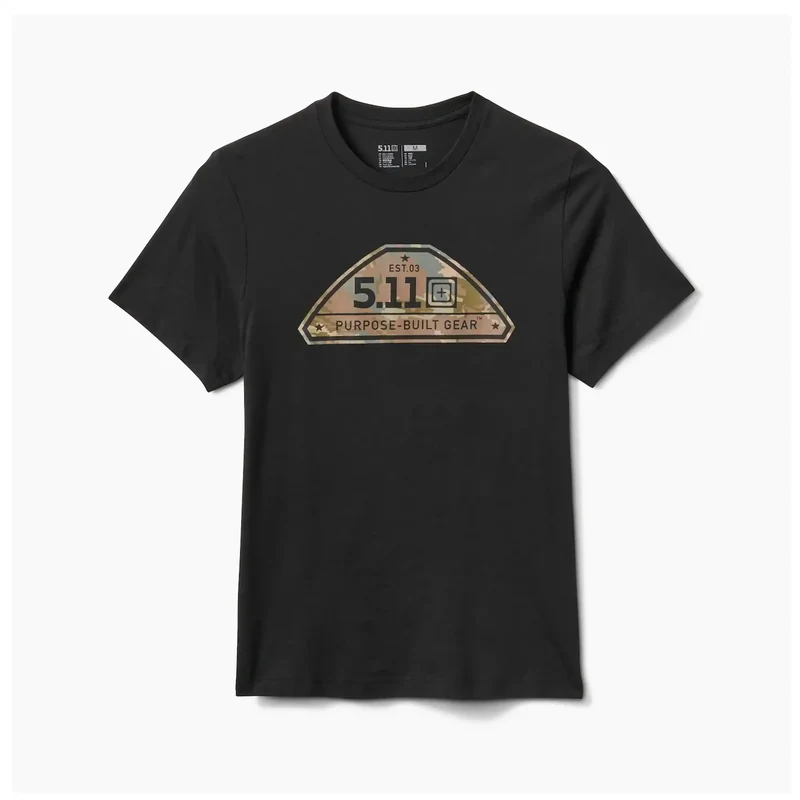 T-Shirt Camo Crest