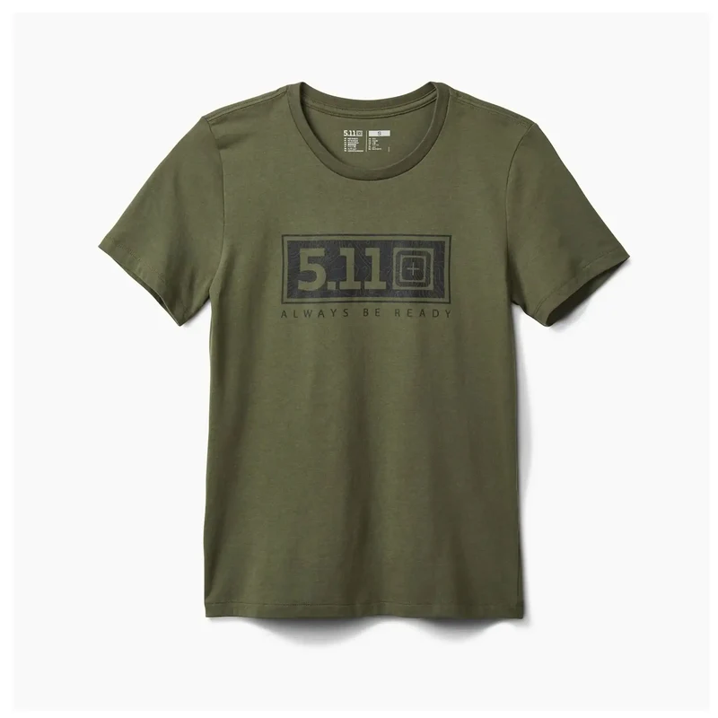 T-Shirt WM Logo Rectangle Frauen