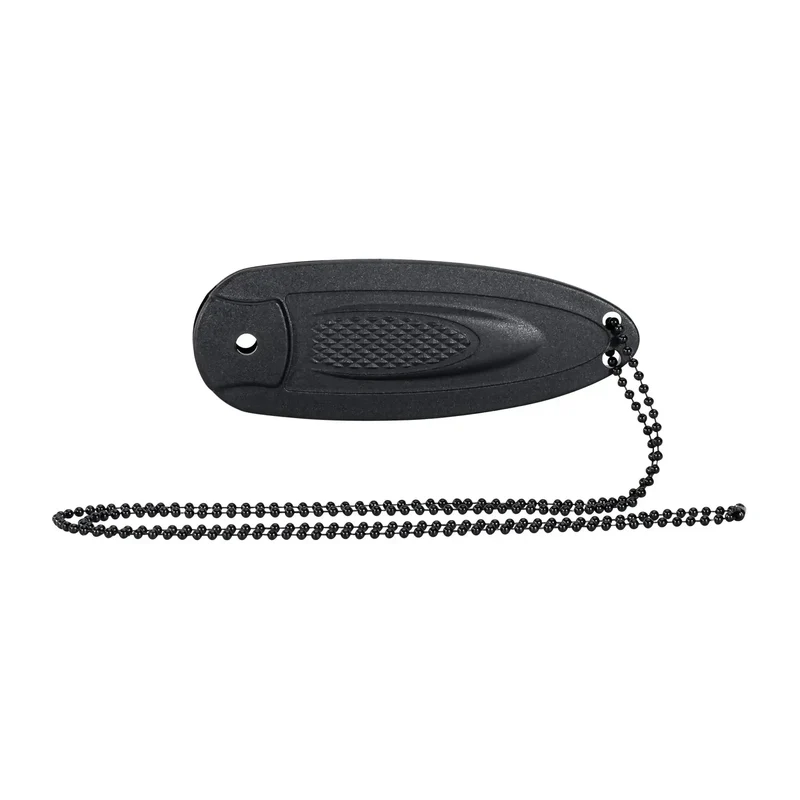 Neck Knife Slim schwarz silberfarben