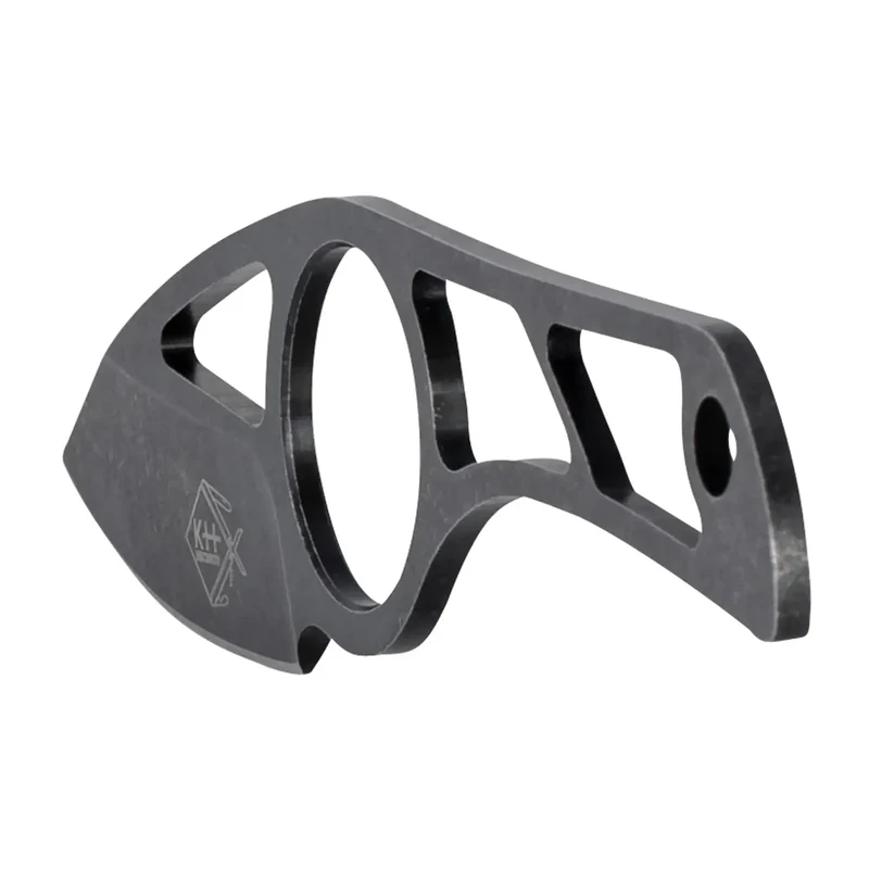 Neck Knive Skelett schwarz