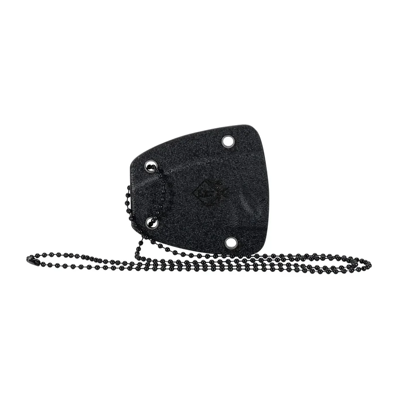 Neck Knive Skelett schwarz