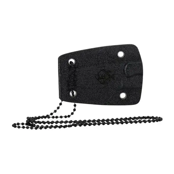 Neck Knive Gerade schwarz
