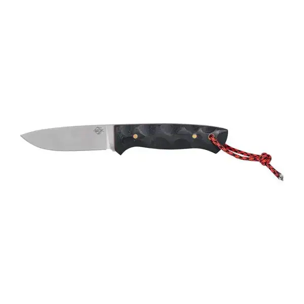 Messer Outdoor Pro schwarz silberfarben