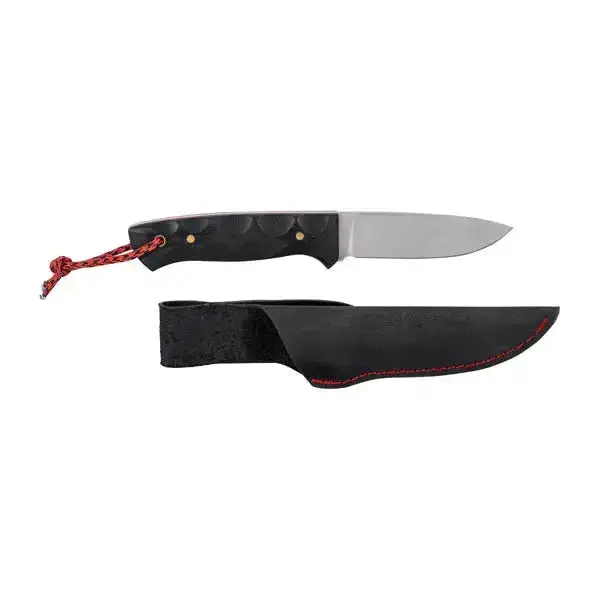 Messer Outdoor Pro schwarz silberfarben
