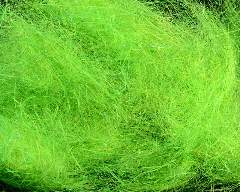 Spawn's UV Simi Seal Dubbing - UV Coastal Chartreuse Green