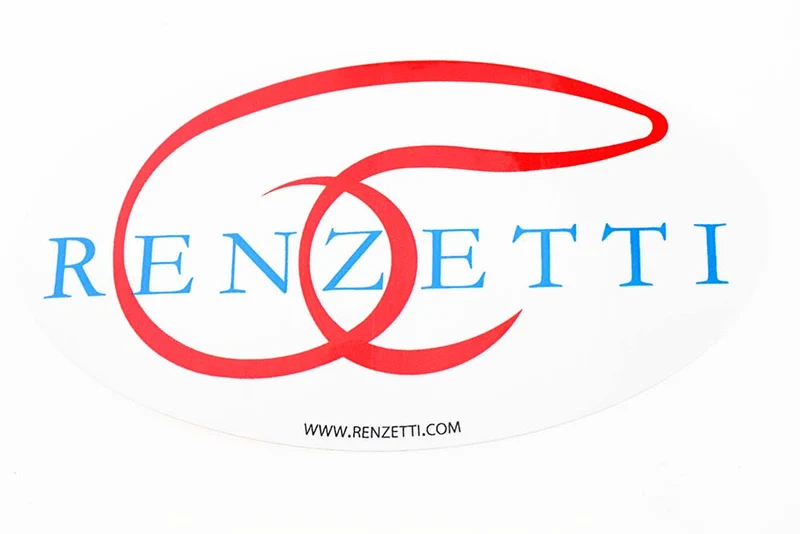 Renzetti - Aufkleber - Oval 12 x 7 cm