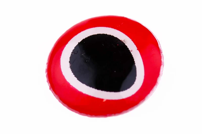 3D-Epoxidaugen – Rot/Weiß/Schwarz