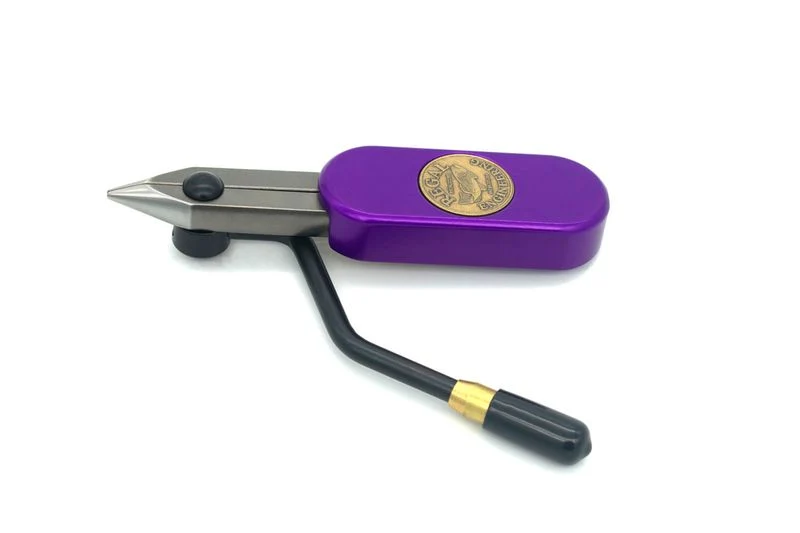 Medallion-Serie – Nur Kopf mit Edelstahlkiefer – Ultraviolett