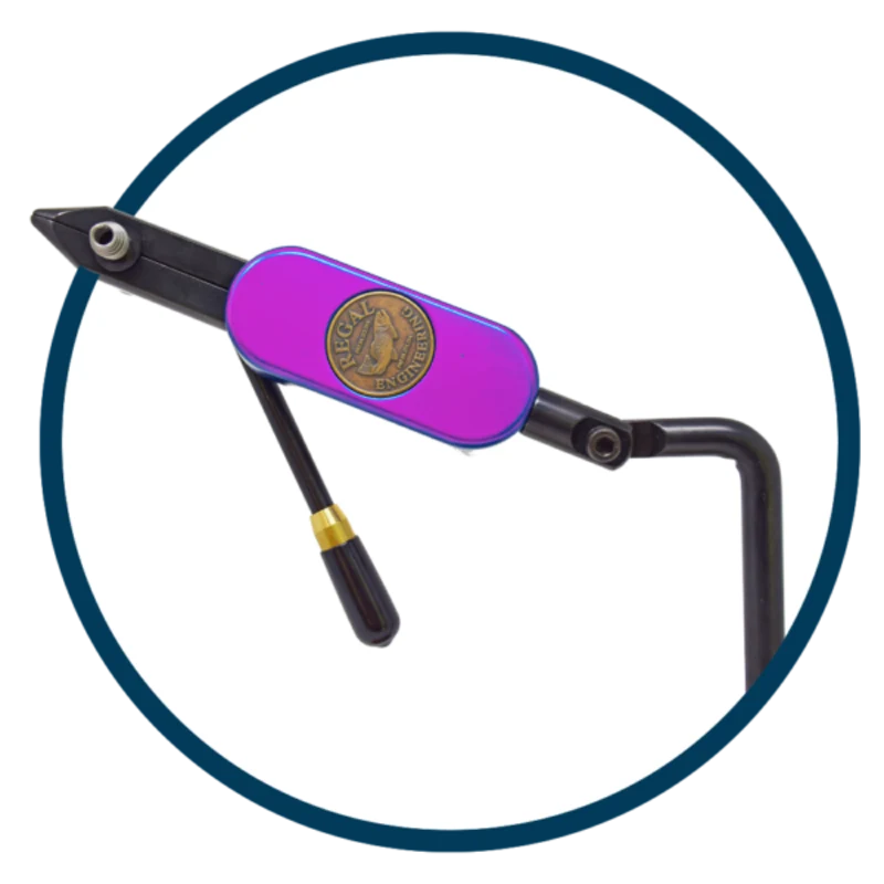 Medallion-Serie – Kopf (nur Kopf) mit normalem Kiefer – Ultraviolett