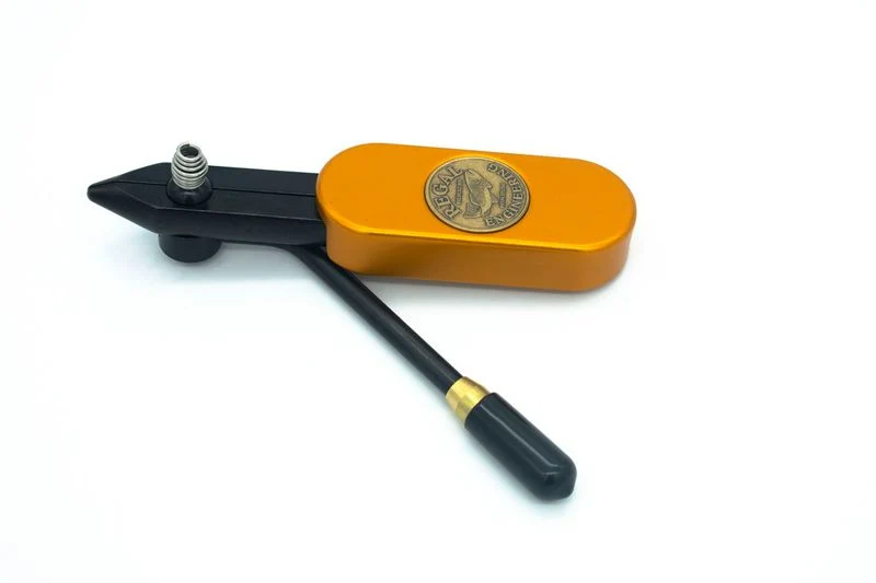 Medallion-Serie: Nur Kopf mit normalem Kiefer – Orange Ember