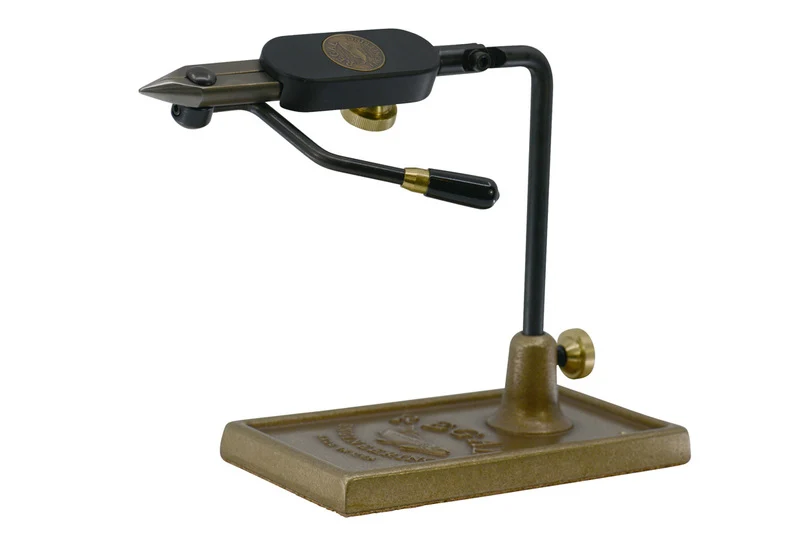 Schraubstock der Medallion-Serie mit Backen aus Edelstahl / traditionellem Bronzesockel