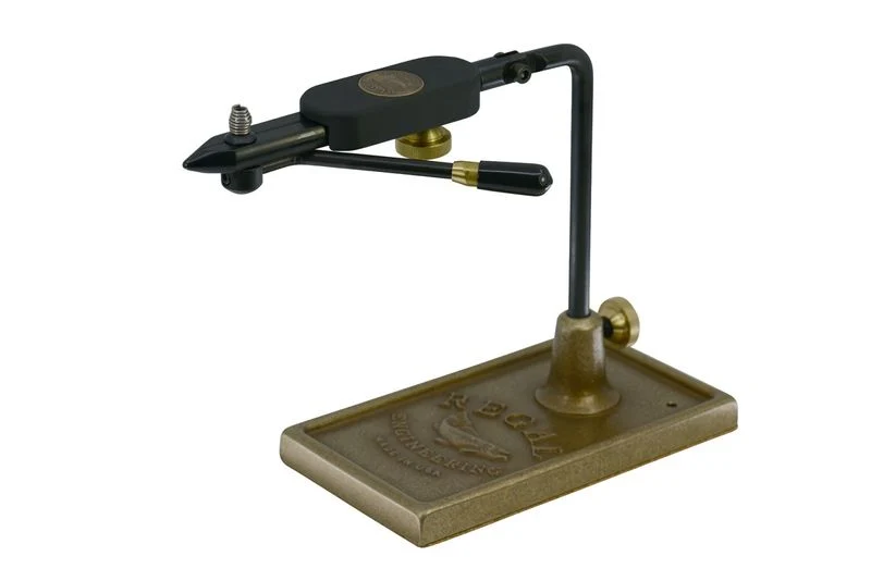 Schraubstock der Medallion-Serie mit Standardbacken / Bronzefuß (traditionell)