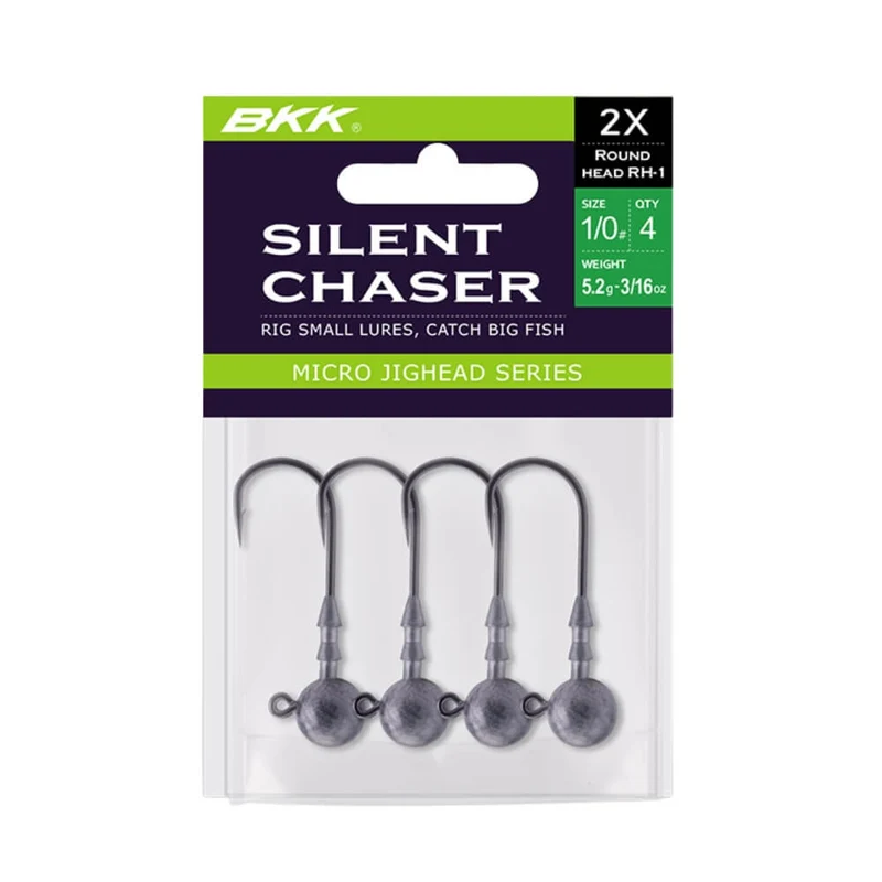 Round Head Silent Chaser Micro Jighead Series 4/0