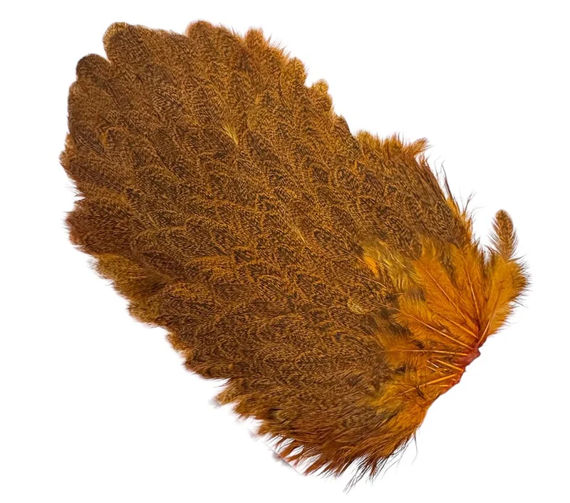 Whiting Brahma Sattel - Gesprenkeltes Orange