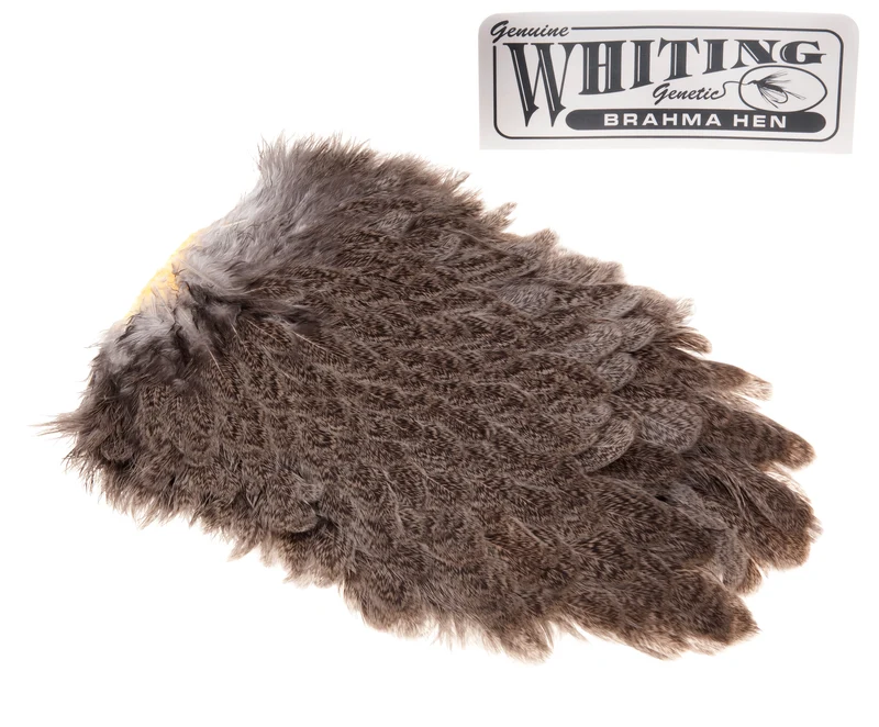 Whiting Brahma Sattel - Gesprenkeltes Grau