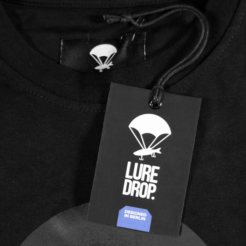 LURE DROP T-Shirt "Logo" All Black