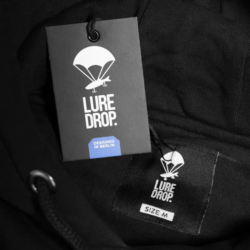 LURE DROP Hoodie "Logo" All Black