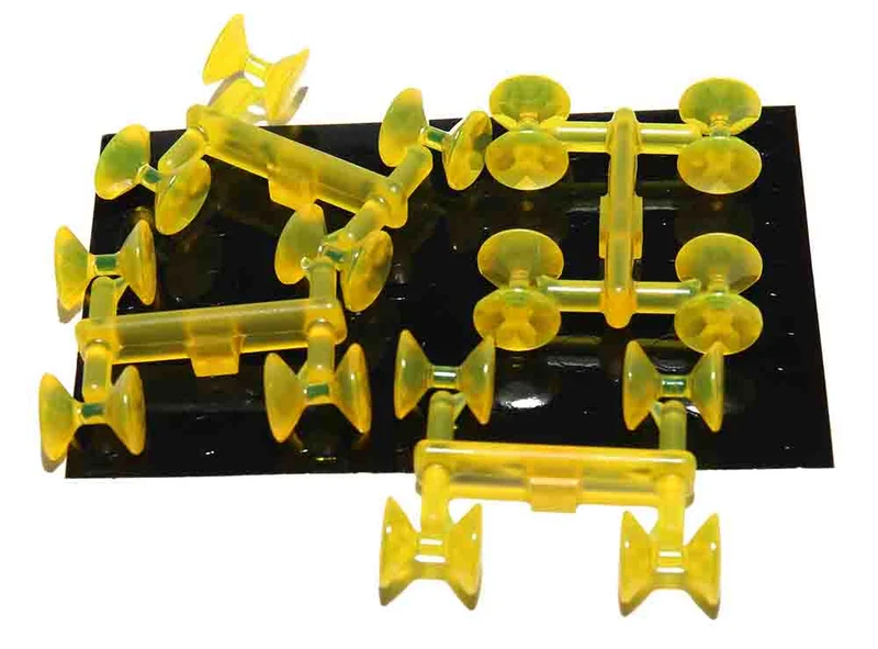 Diamantfischaugen – Transparentes Superfluoreszierendes Gelb