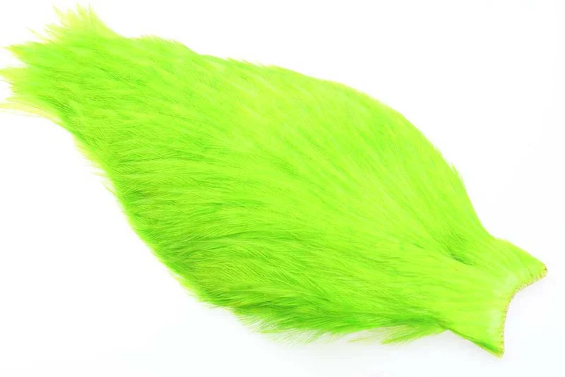 Whiting American Rooster Cape - Grün Chartreuse