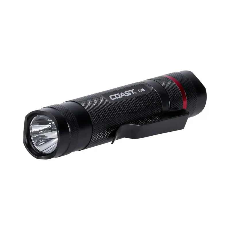 Taschenlampe G45 385 Lumen schwarz rot