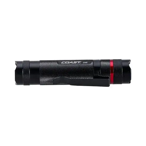 Taschenlampe G45 385 Lumen schwarz rot