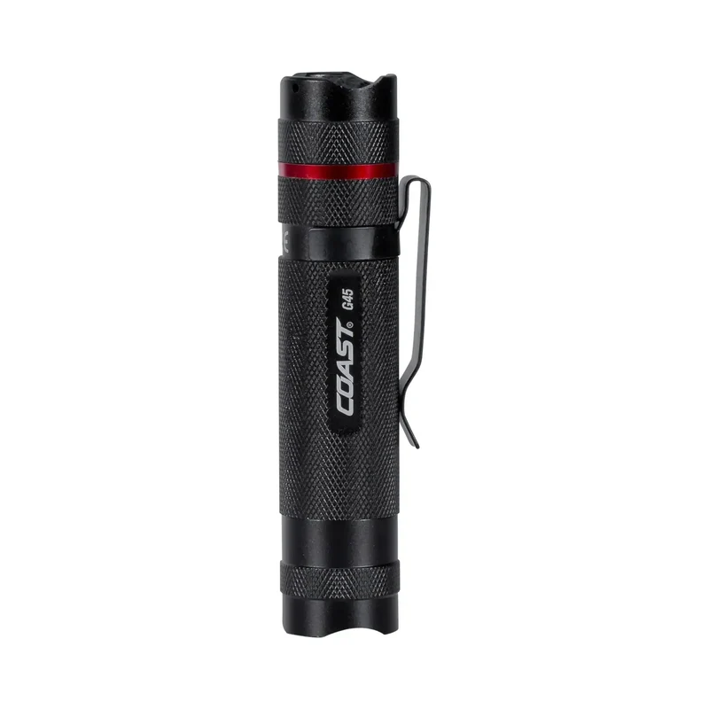 Taschenlampe G45 385 Lumen schwarz rot