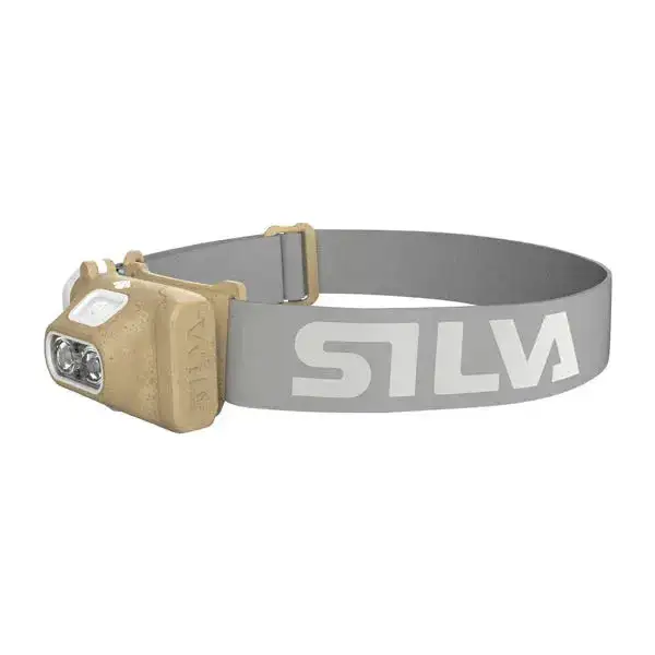 Stirnlampe Terra Scout H braun silberfarben