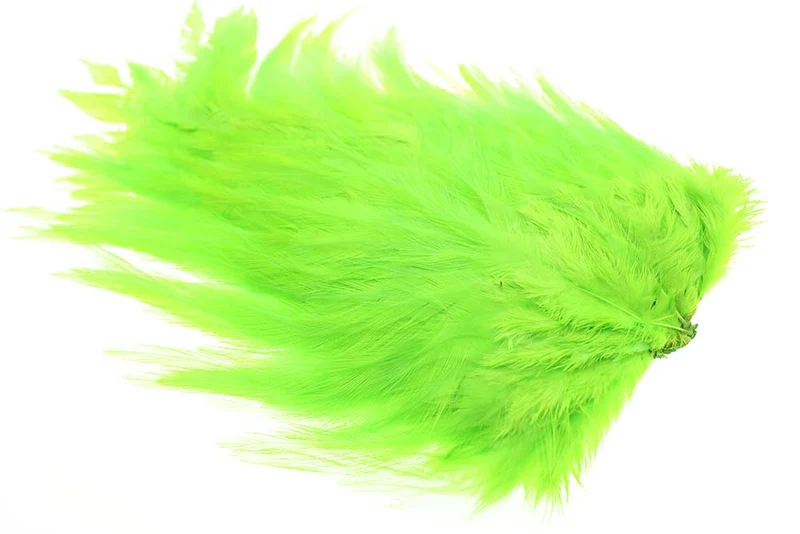 Whiting Rooster Sattel - Fluo. Grün Chartreuse