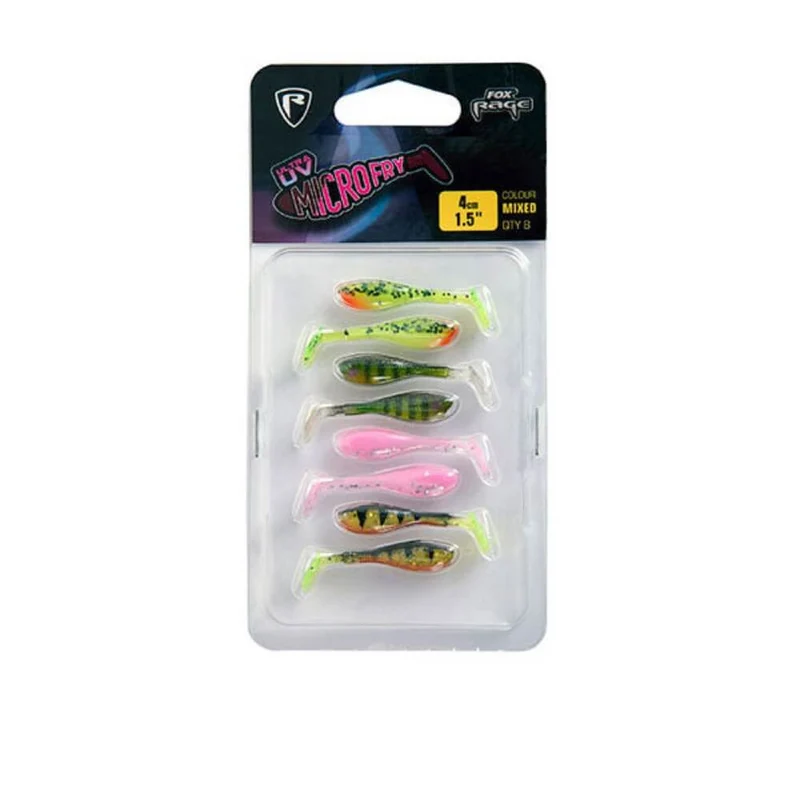 Micro Fry UV Mixed Colour Pack / 4 cm