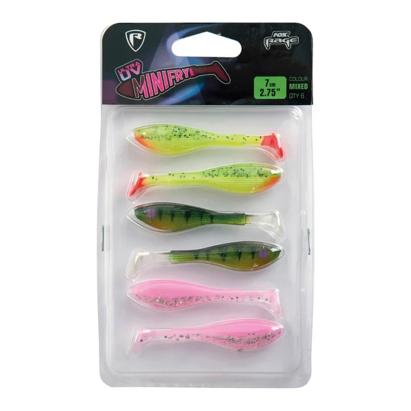 Mini Fry UV Mixed Colour Pack / 7 cm