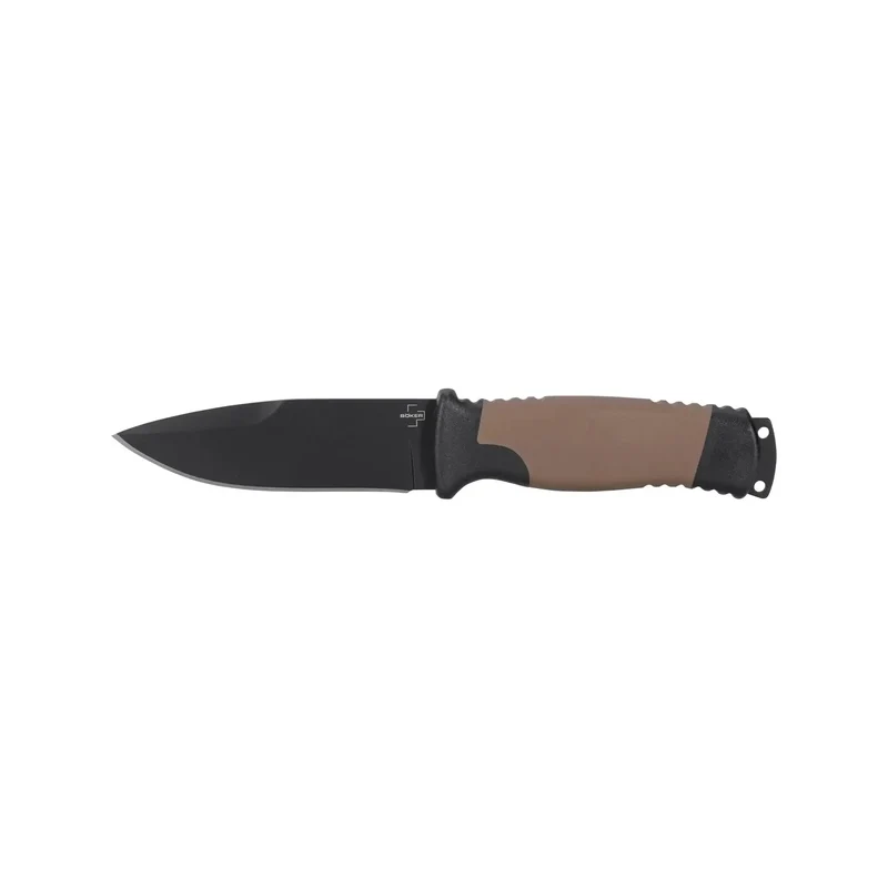 Messer Desertman schwarz braun