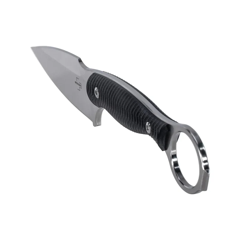 Messer Accomplice D2 schwarz