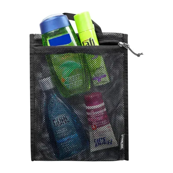 Netztaschen Mesh Pocket Set III 3 Stk. schwarz