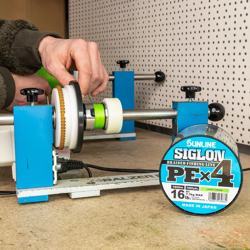Rolle bespulen: Sunline Siglon PE (x4)
