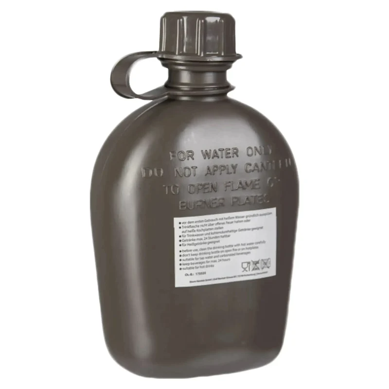 US Feldflasche 1 L Import mit Hülle