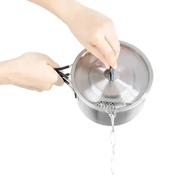 Topf Kettle II 1.0 L silberfarben