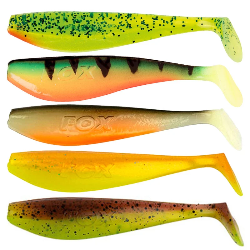 Zander Pro Shad Ultra UV Mixed Colour Pack