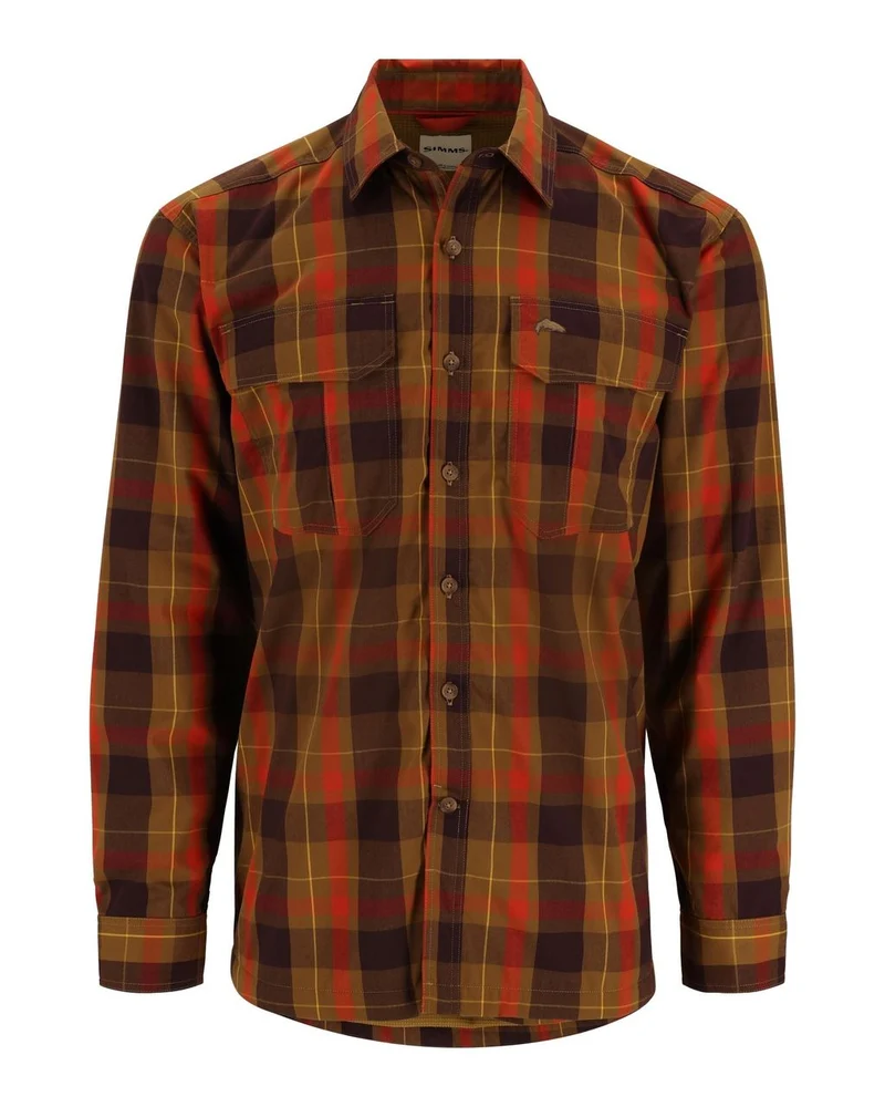Simms Winterhemd – Bronzeback Logan Plaid